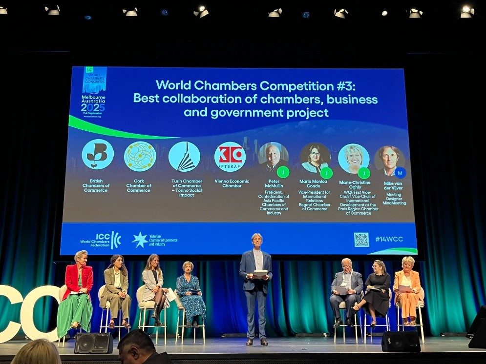 Von Wien in die Welt: Logistik 2030+ beim World Chambers Congress in Melbourne